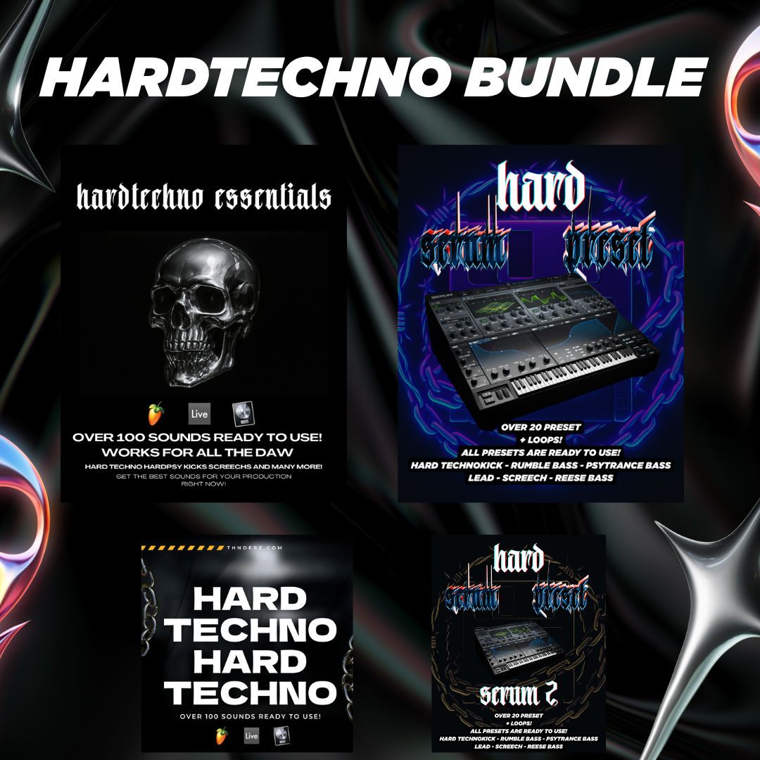 THE HARDTECHNO BUNDLE - 2 SAMPLE PACKS AND 2 SERUM PRESETS PACKS!