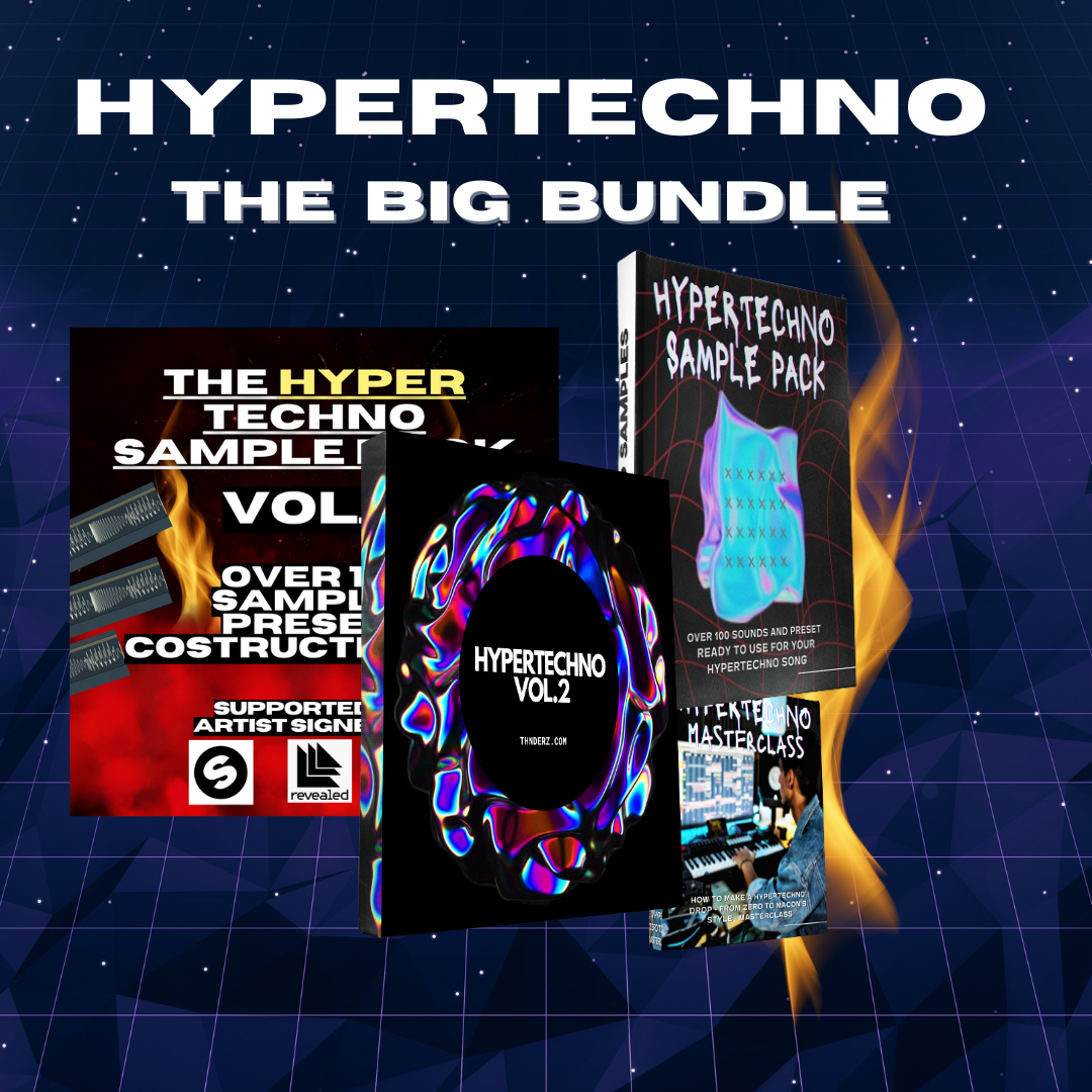 THE HYPERTECHNO BIG BUNDLE! 3 SAMPLE PACK + MASTERCLASS +2 FLP