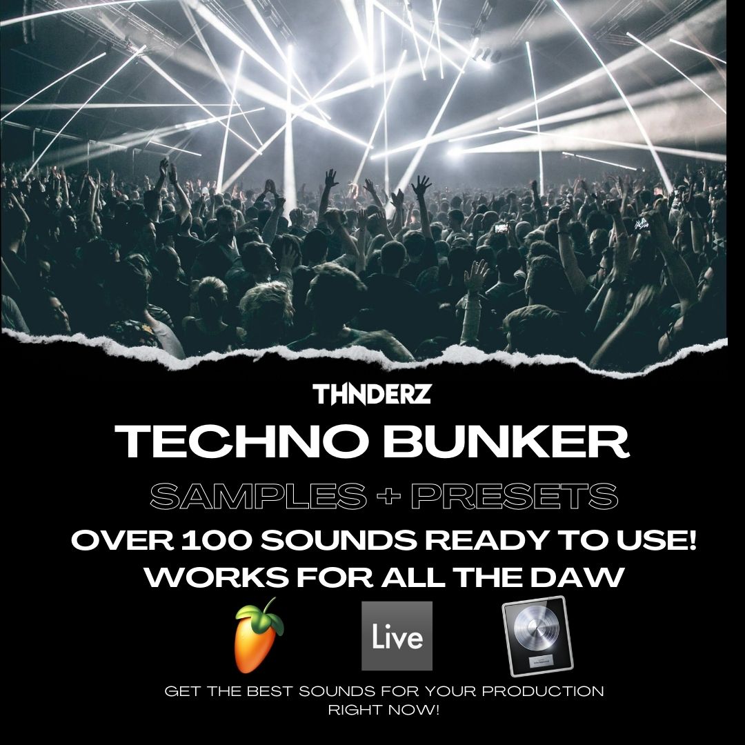 THE TECHNO BUNKER SAMPLE PACK - SAMPLES+CONSTRUCTION KIT+SERUM PRESET