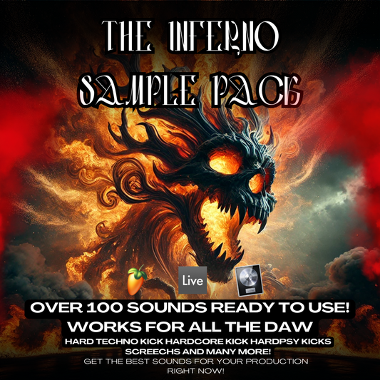 THE INFERNO SAMPLE PACK! HARDTECHNO - HARDPSY AND MANY MORE!