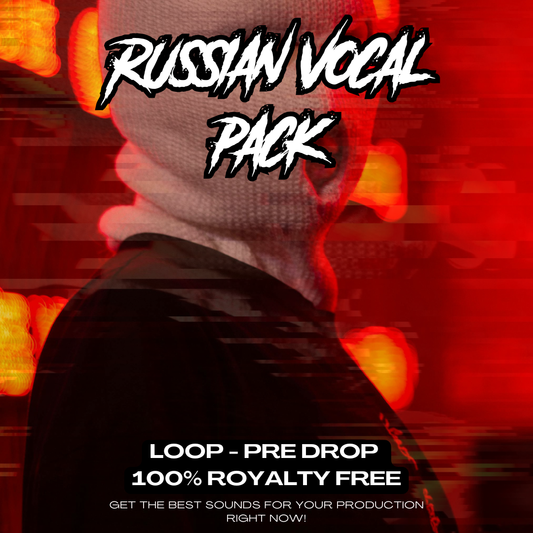 RUSSIAN VOCAL PACK! VOCAL LOOPS + PHRASE + ONE SHOTS