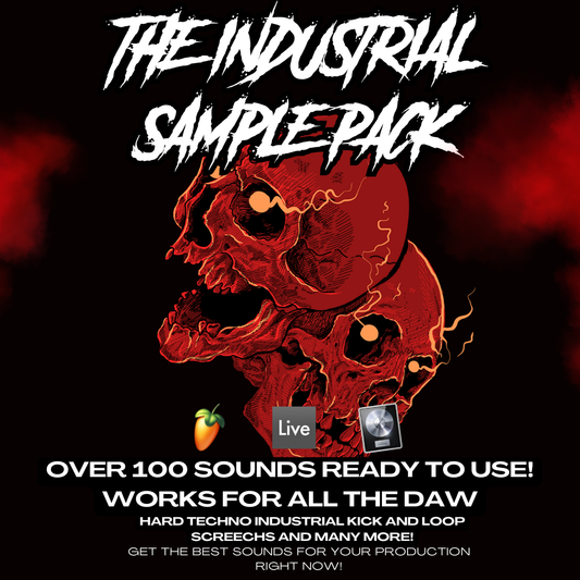 THE INDUSTRIAL SAMPLE PACK V3 - SLVL, TOXIC MACHINERY, KLOFAMA STYLE (and many more)