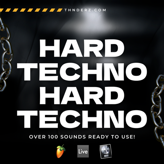 THE HARDTECHNO ESSENTIALS SAMPLE PACK - WORK FOR FLSTUDIO, ABLETON,LOGIC